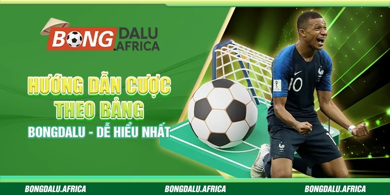 Hướng Dẫn Cược Theo Bảng Bongdalu – Dễ Hiểu Nhất