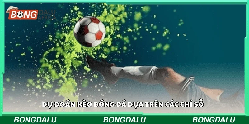 Dự đoán kèo bóng đá dựa trên các chỉ số 